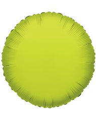 Mylar Round 18" Foil Flat (Choose Your Color)