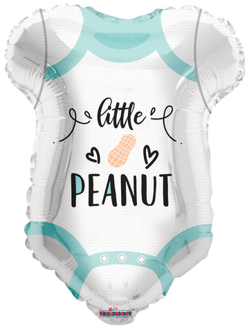 Little Peanut Baby Boy Blue Foil Balloon 18