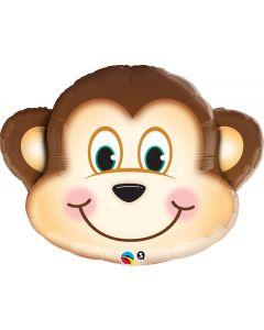 Monkey Shaped Foil Balloon | 2 per package - 14