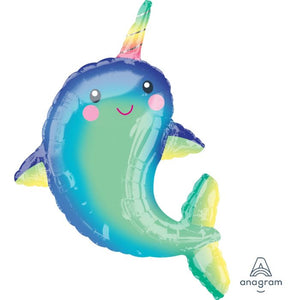 
            
                Load image into Gallery viewer, 39&amp;quot; Happy Narwhal
            
        