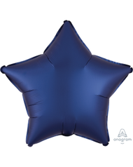 2 Satin Star Shaped Foil Balloon 18" Package (Choose your color)