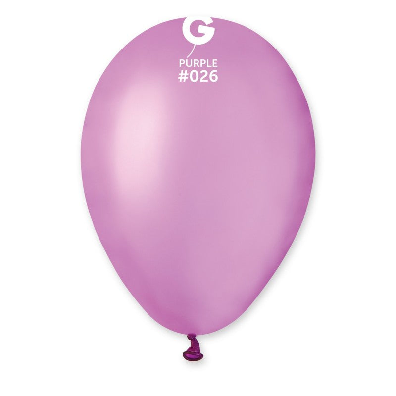 Neon Balloon GF110-026 Purple | 50 balloons per package of 12'' each