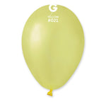 Neon Balloon GF110-021 Yellow | 50 balloons per package of 12'' each