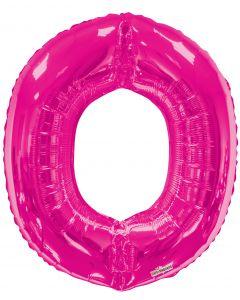 Letters A to Z Hot Pink Foil Balloon - 14" and 34" in each. (Choose your letter and Size)
