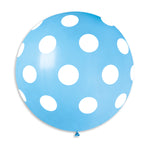 Solid Balloon Polka Pink GS30-009 | 1 balloon per package of 31''