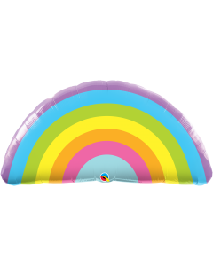Rainbow Shaped Foil Balloon - 36" in each (Choose your color)
