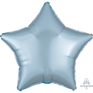 2 Satin Star Shaped Foil Balloon 18" Package (Choose your color)