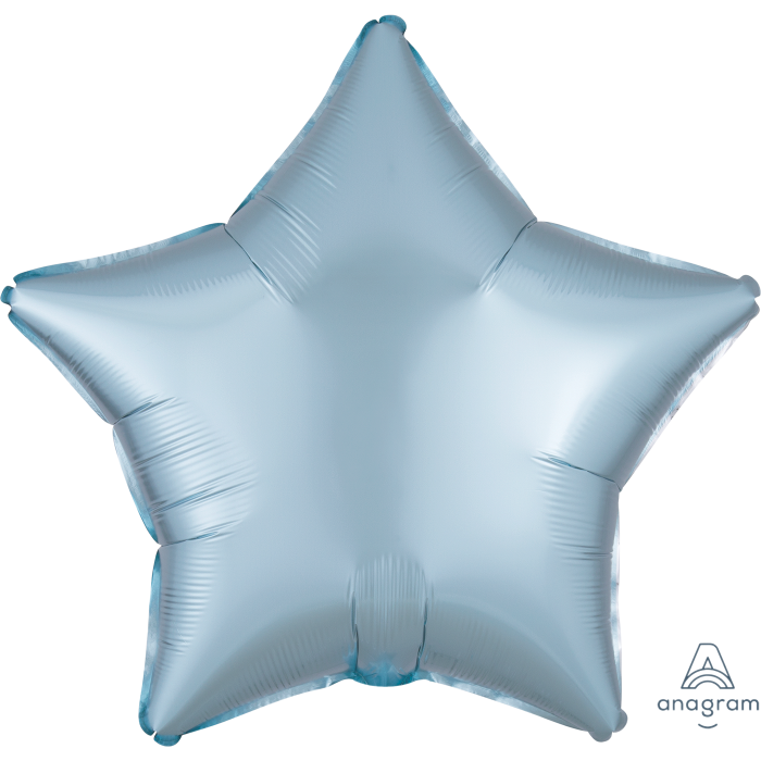 2 Satin Star Shaped Foil Balloon 18" Package (Choose your color)