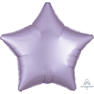 2 Satin Star Shaped Foil Balloon 18" Package (Choose your color)