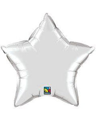 5 Pack Star Shaped Foil Balloon  4"  (Choose your color) Flat