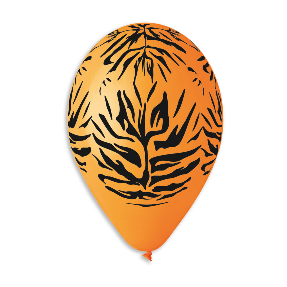 
            
                Load image into Gallery viewer, Tiger Printed Balloon GS110-416 | 50 balloons per package of 12&amp;#39;&amp;#39; each
            
        