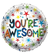 
            
                Load image into Gallery viewer, 18&amp;quot; You&amp;#39;re Awesome Foil Balloon
            
        