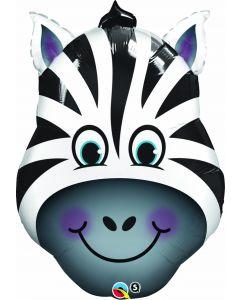 Zebra Shaped Foil Balloon | 2 per package - 14