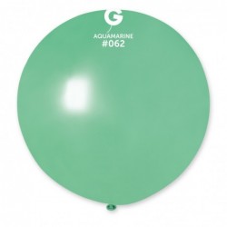 
            
                Load image into Gallery viewer, Metallic Balloon Aquamarine GM30-062 | 1 balloon per package of 31&amp;#39;&amp;#39; | Gemar Balloons USA
            
        