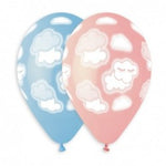 Clouds Printed Balloon GS120-899 | 50 balloons per package of 13'' each