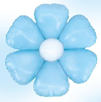 Baby Blue Daisy Flower 34"
