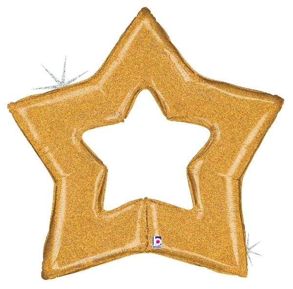 
            
                Load image into Gallery viewer, Glittering Gold Star 48&amp;quot;
            
        