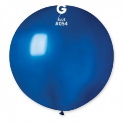 
            
                Load image into Gallery viewer, Metallic Balloon Blue GM30-054 | 1 balloon per package of 31&amp;#39;&amp;#39; | Gemar Balloons USA
            
        