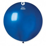 Metallic Balloon Blue GM30-054 | 1 balloon per package of 31'' | Gemar Balloons USA