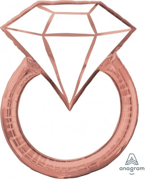 Diamond Blush Wedding Ring 30"