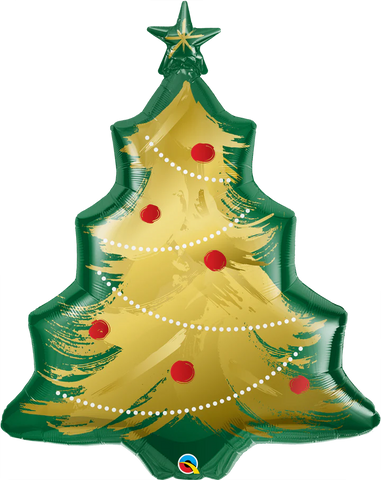 Brushed Gold Christmas Tree 40