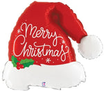 Merry Christmas Santa Hat 27"