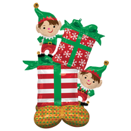 Airloonz Christmas Elves 53"