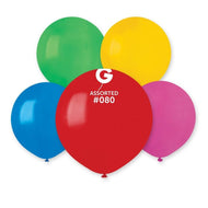 Solid Balloon Classic Assorted G150-080 19" in. | Gemar Balloons USA