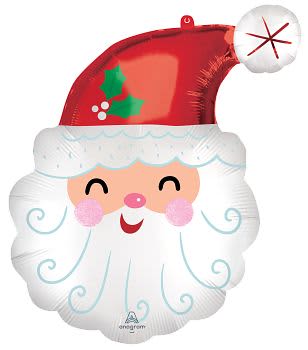 
            
                Load image into Gallery viewer, Smiley Satin Santa 27&amp;quot;
            
        