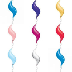 Curve Foil Balloon - 28" in each (Choose your color)