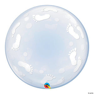 
            
                Load image into Gallery viewer, Deco Bubble Baby Footprints 24&amp;quot;
            
        