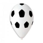 Soccer White-Black GS110-170 | 50 balloons per package of 12'' each