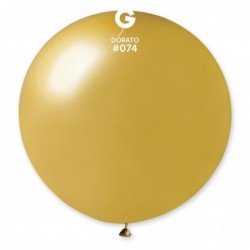 
            
                Load image into Gallery viewer, Metallic Balloon Dorato GM30-074 | 1 balloon per package of 31&amp;#39;&amp;#39; | Gemar Balloons USA
            
        