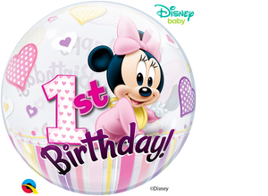 Disney Minnie Mouse 1st Birthday 22"