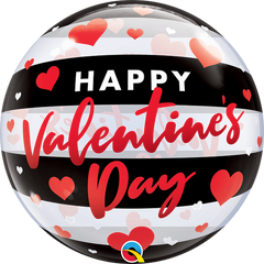 Valentine's Day Black Stripes 22