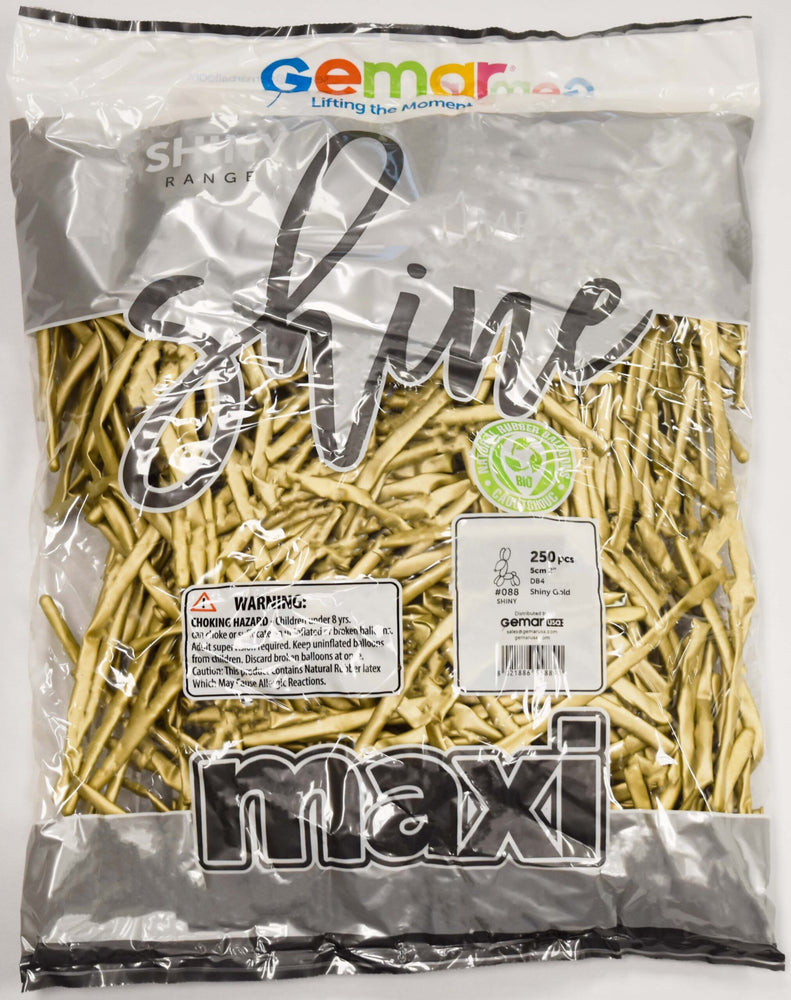 DB4 - 088 Maxi Bag Shiny Gold | 1 Bag (250 Pcs) 260"