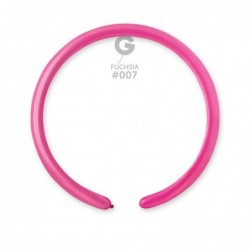 Solid Balloon Fuchsia D2 (160)-007 | 50 balloons per package of 1'' each