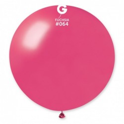 Metallic Balloon Fuchsia GM30-064 | 1 balloon per package of 31''