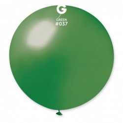 Metallic Balloon Green GM30-037 | 1 balloon per package of 31''