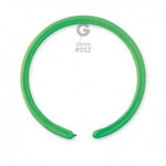 Solid Balloon Green D2 (160)-012 | 50 balloons per package of 1'' each