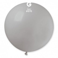
            
                Load image into Gallery viewer, Solid Balloon Grey G30-070 | 1 balloon per package of 31&amp;#39;&amp;#39;
            
        