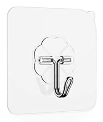 Heavy Duty Adhesive Hook - 22 lbs