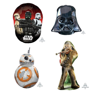 Star Wars Balloons (Choose your Shape)