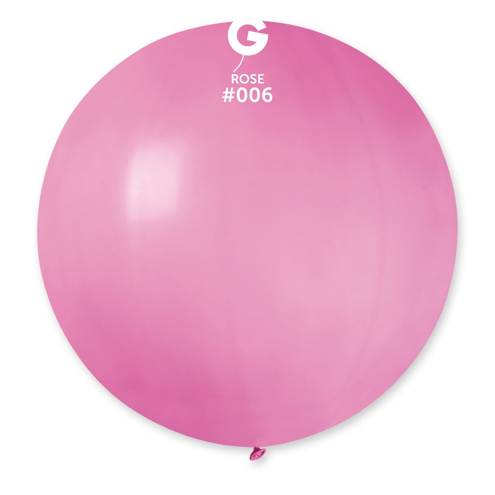 Solid Balloon Rose G30-006 | 1 balloon per package of 31''
