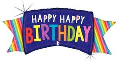 Rainbow Birthday Banner 46