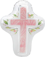 My First Communion Pink 23" x 28”