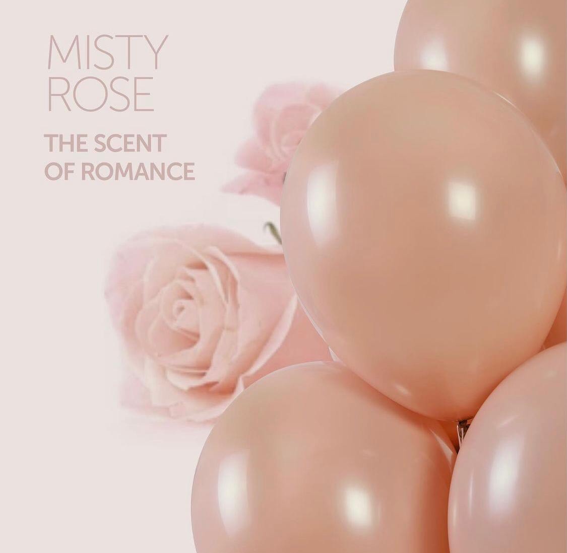 Solid Balloon Misty Rose G150-099 | 25 balloons per package of 19'' each