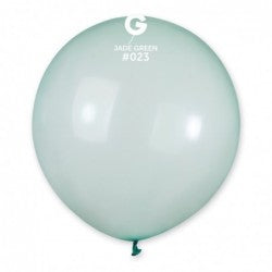 Crystal Balloon Jade Green G150-023 | 25 Balloons per package of 19'' each | Gemar Balloons USA