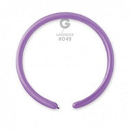 Solid Balloon Lavender D2 (160)-049 | 50 balloons per package of 1'' each