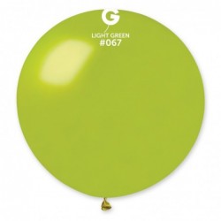 Metallic Balloon Light Green GM30-067 | 1 balloon per package of 31''